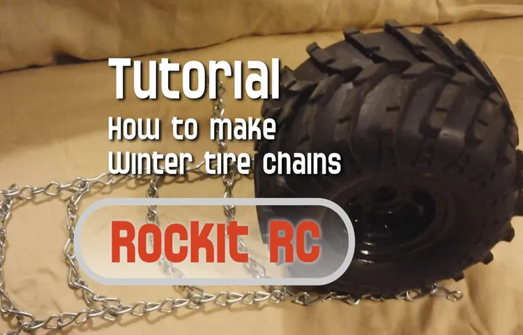 how to make tire chain