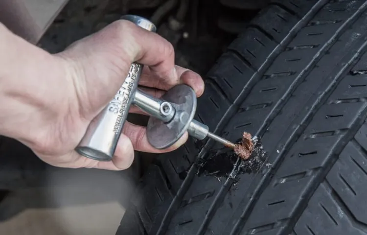 How to patch a tire with a screw in it – A step-by-step guide for hassle-free repair