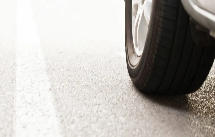 how to prevent tire marks on concrete driveway