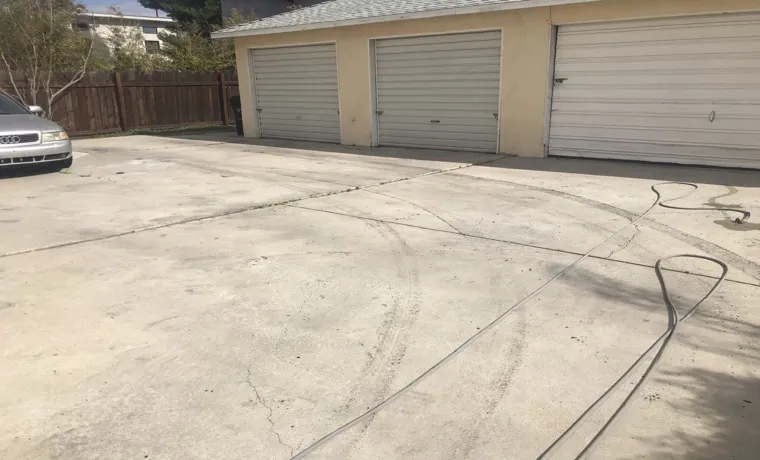 how to prevent tire marks on driveway