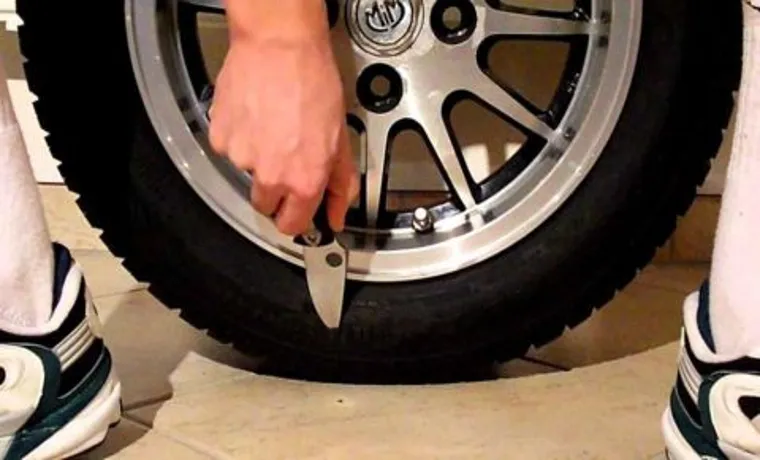 how to properly slash a tire