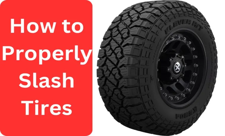 How to Properly Slash a Tire: A Step-by-Step Guide for Vandalism Prevention