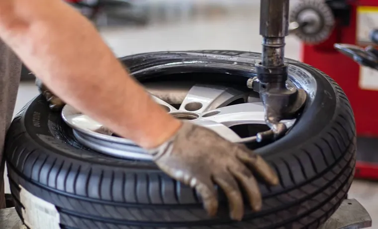 how to put a new tire on a rim