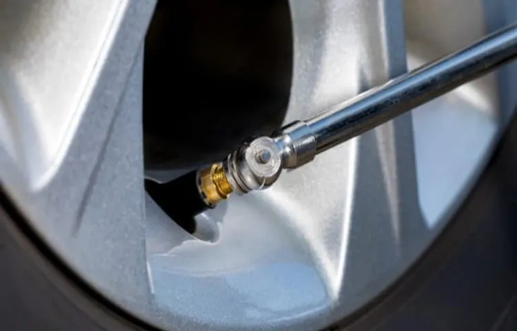 how to put air in tire with broken valve stem