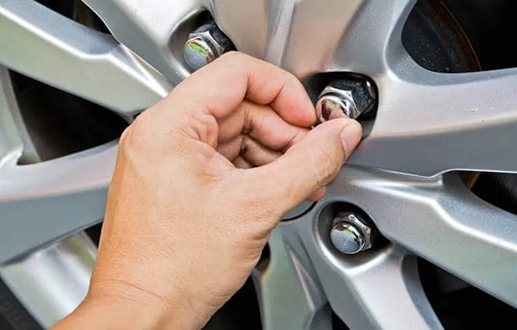 how to put lug nuts on a tire