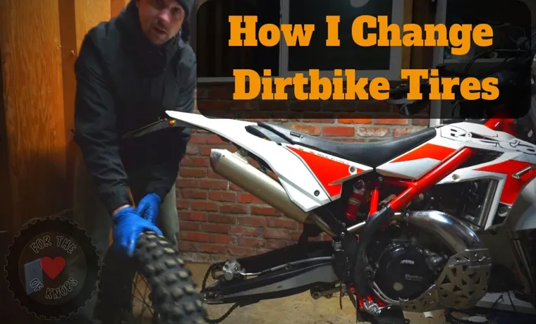 How to Put on a Dirt Bike Tire – Expert Tips and Tricks for Easy Installment