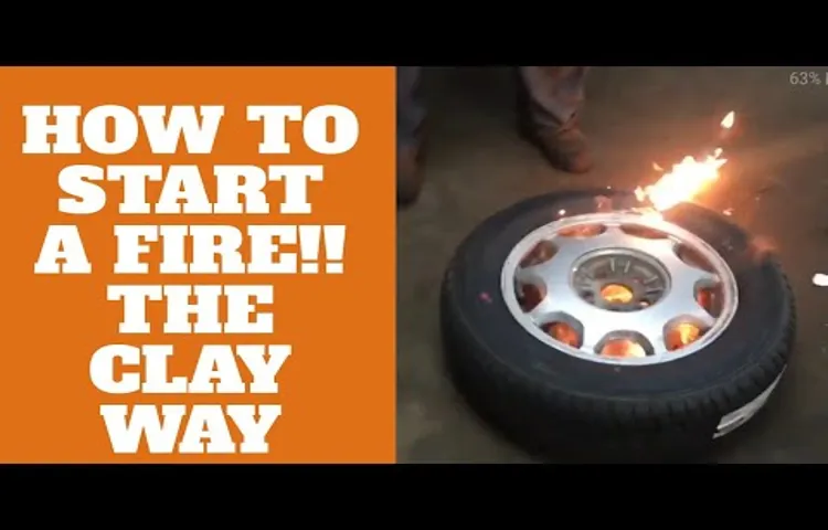 how to put out a tire fire