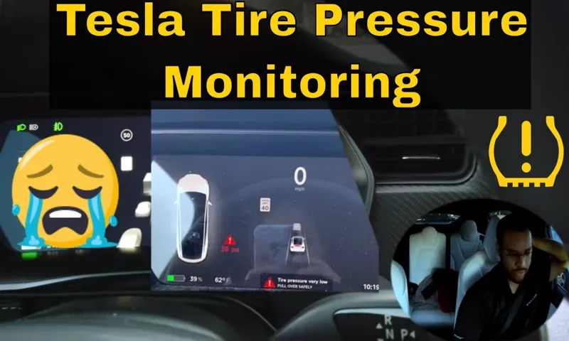 how to refresh tire pressure tesla