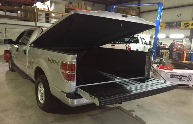 how to remove a ford f150 tonneau cover