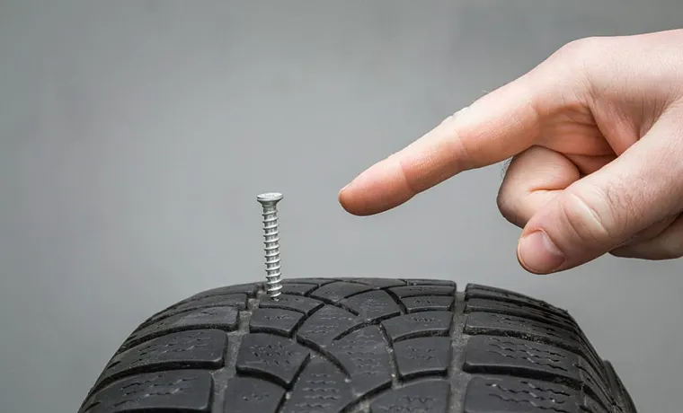 how to remove a screw from a tire