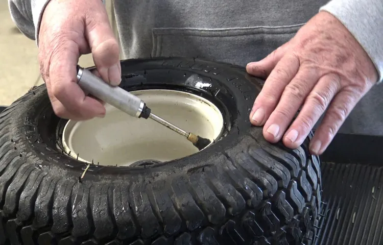 how to remove a tubeless tire