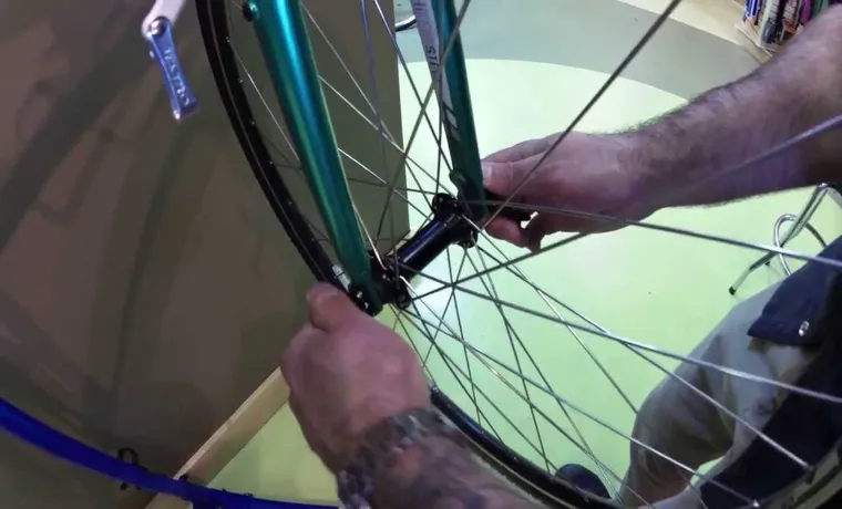 how to remove front tire from bike