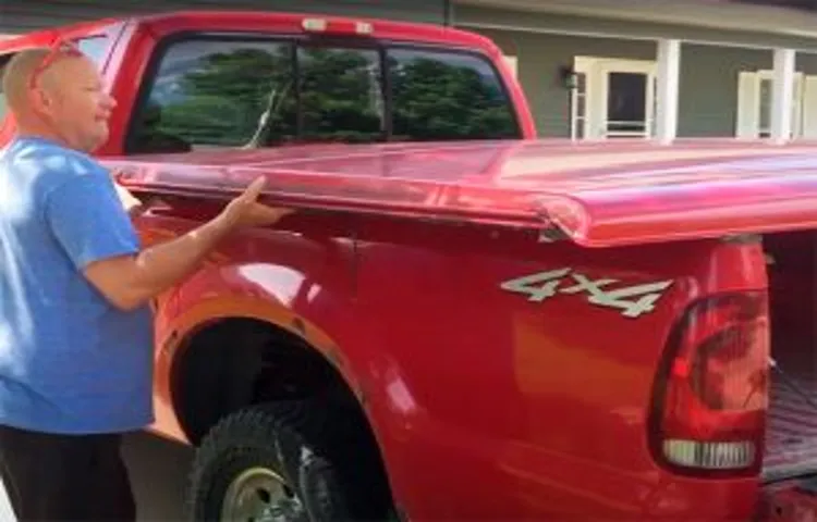 how to remove gm hard tonneau cover