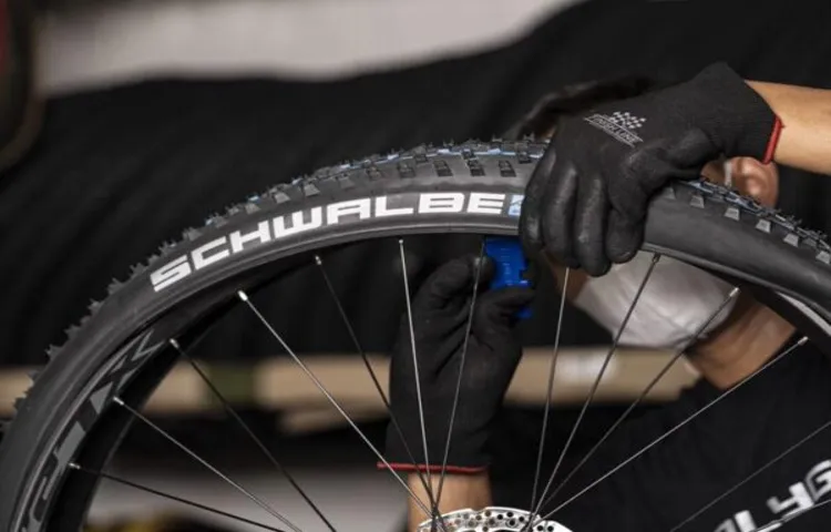 how to remove mountain bike tire