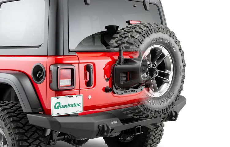 How to Remove Spare Tire on Jeep Wrangler JL: A Step-by-Step Guide