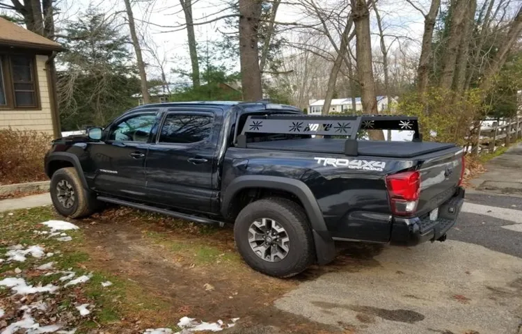 how to remove tacoma tonneau cover