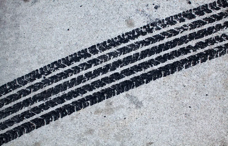 how to remove tire marks from concrete