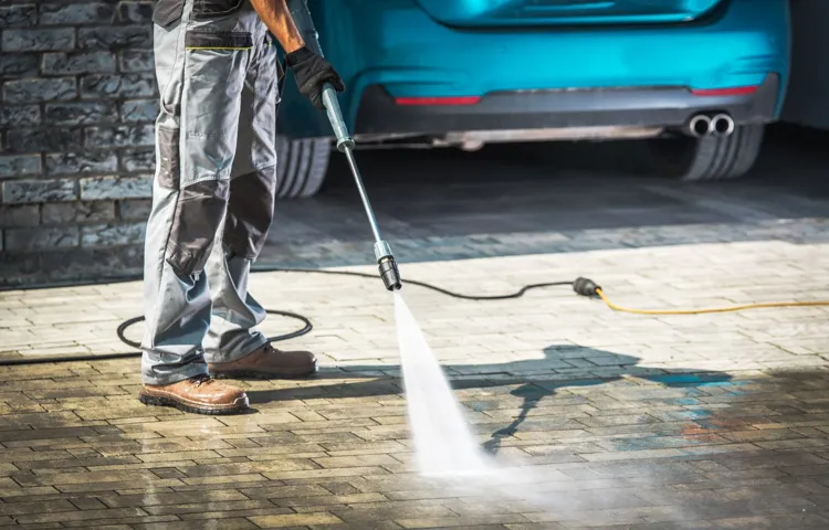 how to remove tire shine from driveway