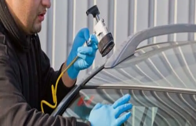 how to repair a chiped windshield