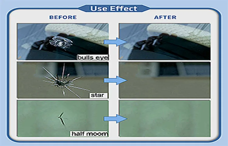 how to repair a ding in windshield