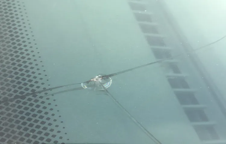 how to repair a small crack in aglass windshield