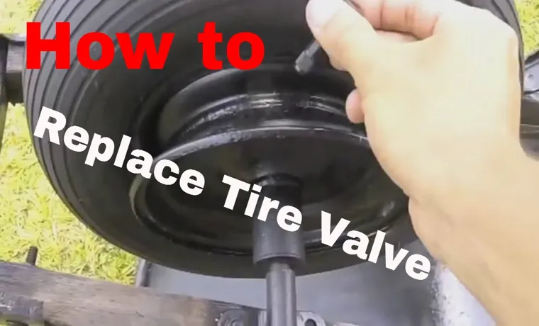 How to Replace a Tire Valve: Step-by-Step Guide for Easy DIY Fix