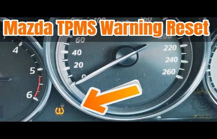 How to Reset Mazda CX 5 Tire Pressure Light: A Simple Guide for Smooth Ride