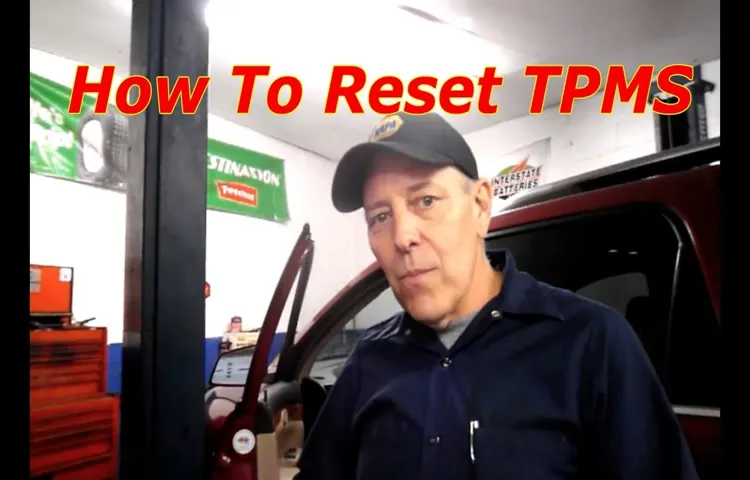 How to Reset the Service Tire Monitor System: A Quick and Easy Guide