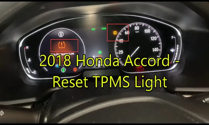 How to Reset Tire Pressure Light Honda Accord 2015: Step-by-Step Guide for Quick & Easy Fix