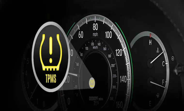 how to reset tire pressure light honda civic 2018