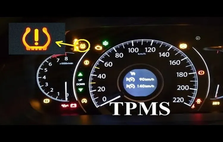 how to reset tire pressure light honda crv 2016