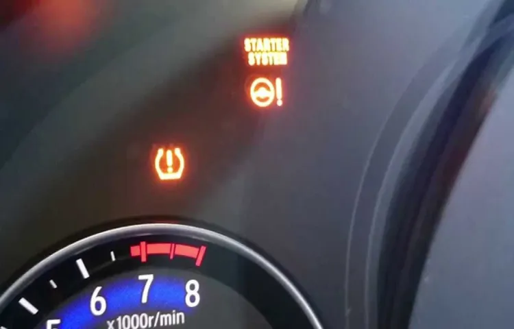 how to reset tire pressure light honda fit