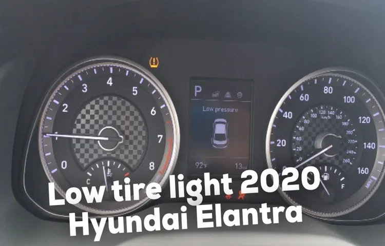 How to Reset Tire Pressure Light Hyundai Elantra in Easy Steps