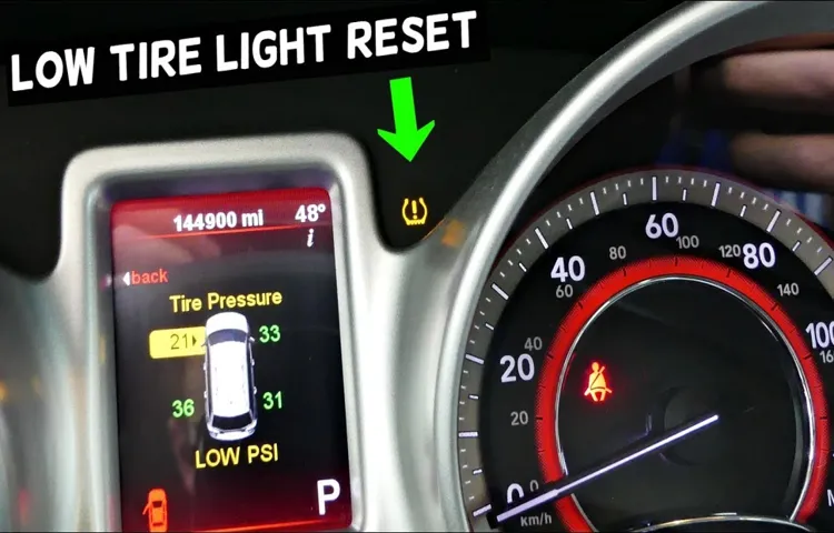 how to reset tire sensors after rotation