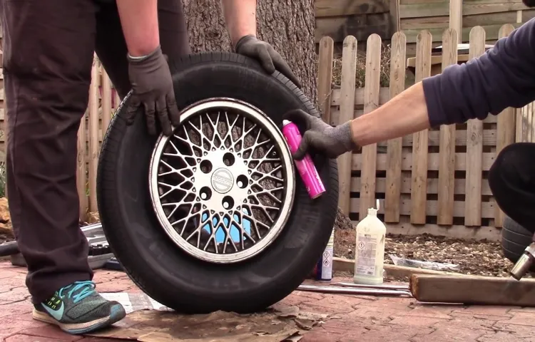 how to seat a tire bead