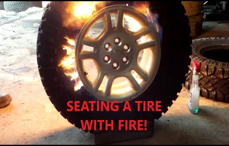 how to seat a tire on a rim