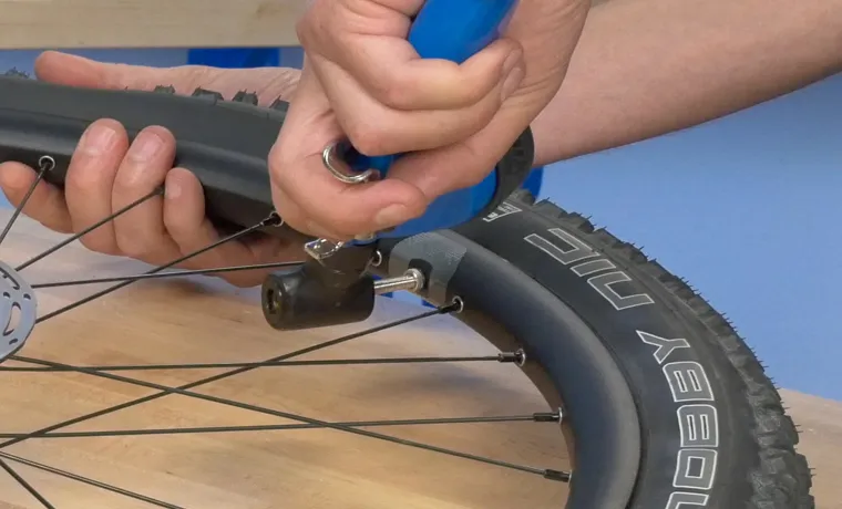 how to seat tubeless tire with compressor