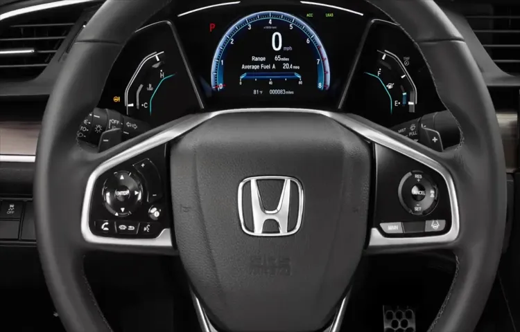 how to see tire pressure on honda civic