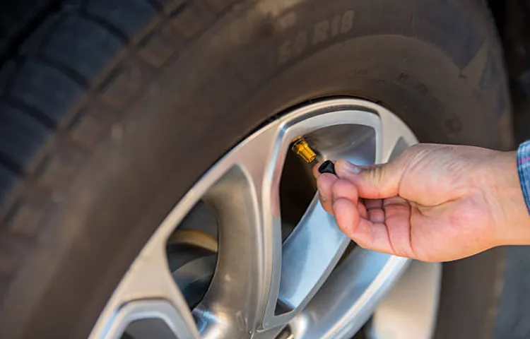 how to stop air coming out of tire valve