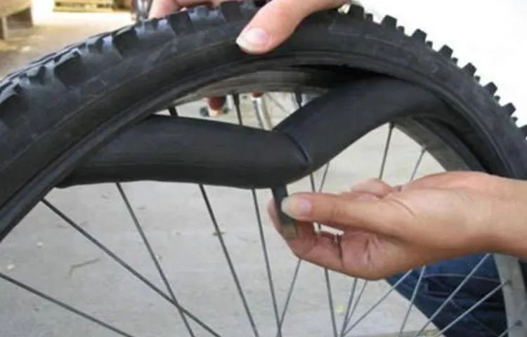 how to take off a bike tire without levers