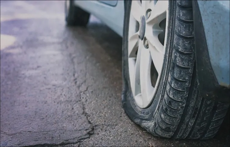 how to tell if someone slashed your tire