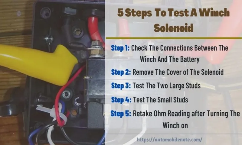 how to test a atv winch solenoid