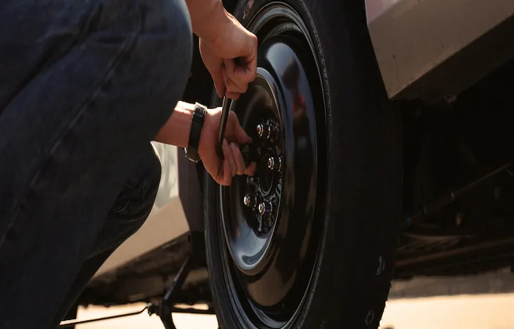 how to tighten a tire