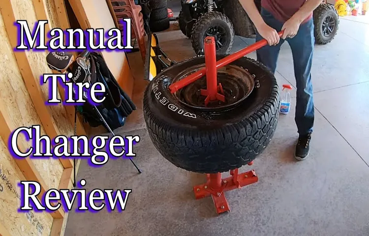 How to Use Manual Tire Changer: A Step-by-Step Guide for Easy and Efficient Tire Changing