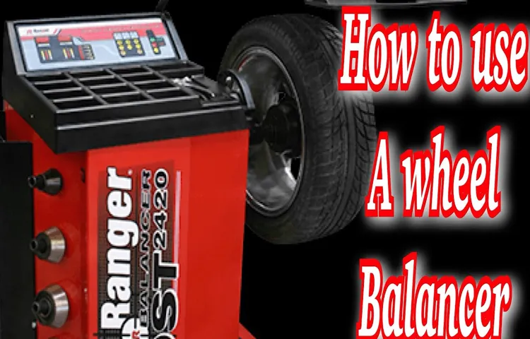 how to use tire balancer