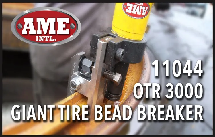 How to Use Tire Bead Breaker with Swan Neck for Easy Tire Maintenance