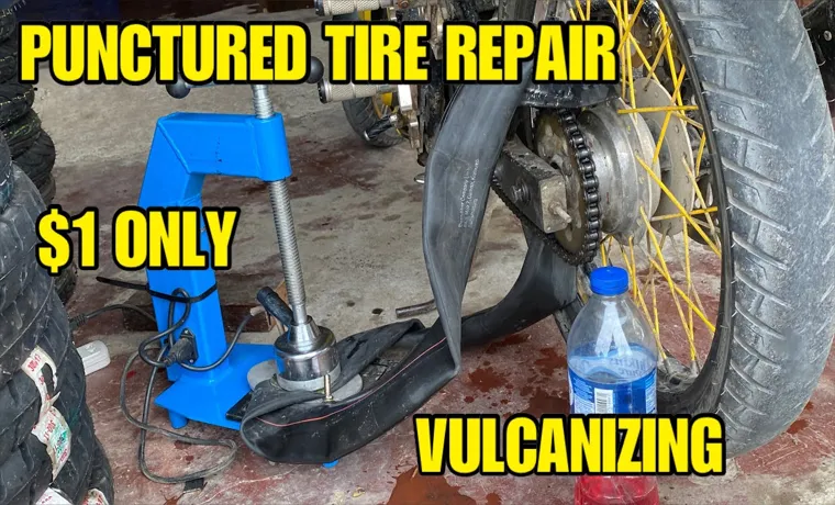 how to vulcanize a tire