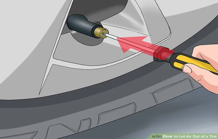 How to Let Air Out of Tire Safely: A Step-by-Step Guide