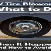 In the Event of a Tire Blowout, Which of the Following Should You Not Do to Avoid Catastrophic Accidents?