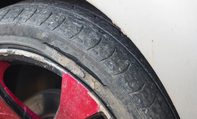 sidewall tire damage when to replace